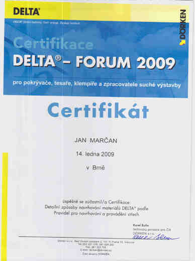 Certifikáty a osvědčení